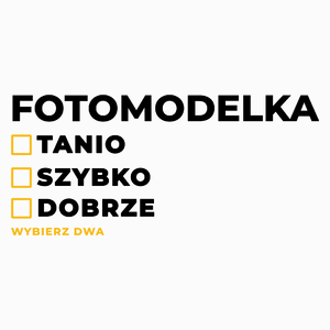 szybko tanio dobrze fotomodelka - Poduszka Biała