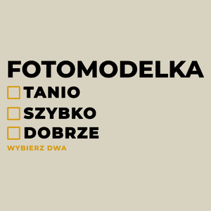 szybko tanio dobrze fotomodelka - Torba Na Zakupy Natural