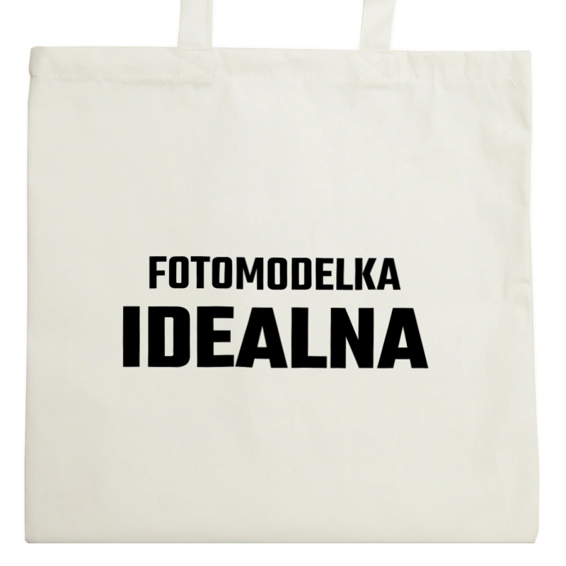 Fotomodelka Idealna - Torba Na Zakupy Natural