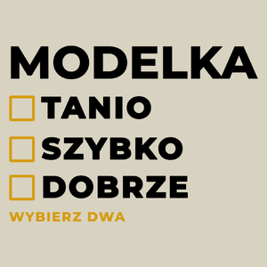 szybko tanio dobrze modelka - Torba Na Zakupy Natural