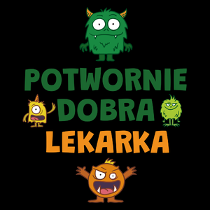 Potwornie Dobra Lekarka - Torba Na Zakupy Czarna