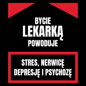 Bycie Lekarką - Torba Na Zakupy Czarna