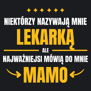 Mama Lekarka - Damska Koszulka Czarna