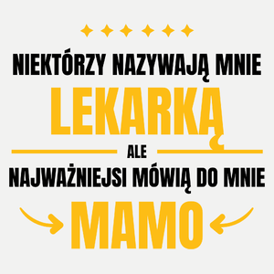 Mama Lekarka - Damska Koszulka Biała