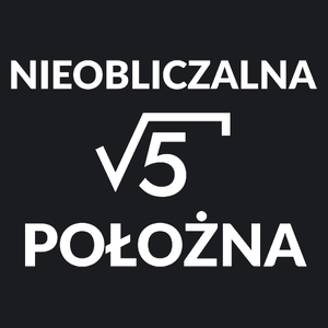 Nieobliczalna Położna - Damska Koszulka Czarna