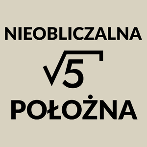 Nieobliczalna Położna - Torba Na Zakupy Natural