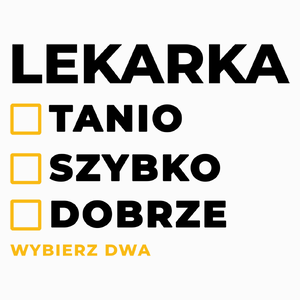 szybko tanio dobrze lekarka - Poduszka Biała