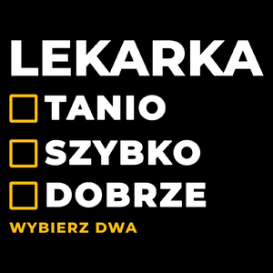 szybko tanio dobrze lekarka - Torba Na Zakupy Czarna