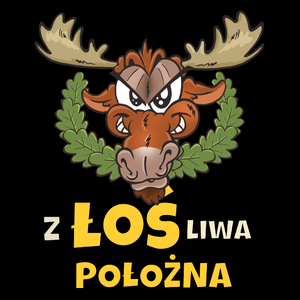 Złośliwa Położna Łoś - Torba Na Zakupy Czarna