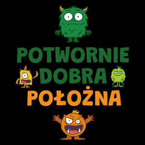 Potwornie Dobra Położna - Torba Na Zakupy Czarna