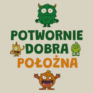 Potwornie Dobra Położna - Torba Na Zakupy Natural