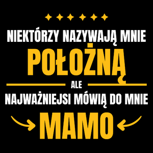 Mama Położna - Torba Na Zakupy Czarna