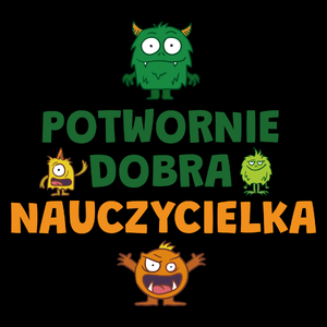 Potwornie Dobra Nauczycielka - Torba Na Zakupy Czarna