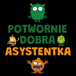 Potwornie Dobra Asystentka - Torba Na Zakupy Czarna