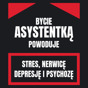 Bycie Asystentką - Damska Koszulka Czarna