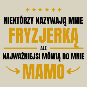 Mama Fryzjerka - Torba Na Zakupy Natural