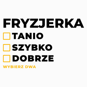 szybko tanio dobrze fryzjerka - Poduszka Biała