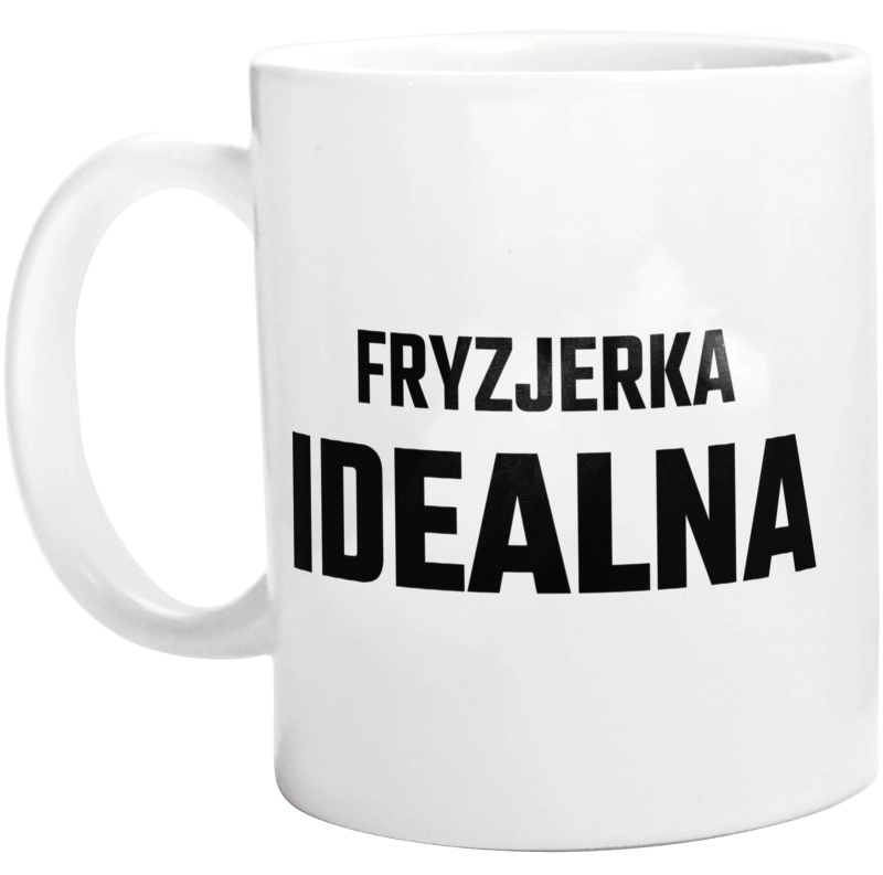 Fryzjerka Idealna - Kubek Biały