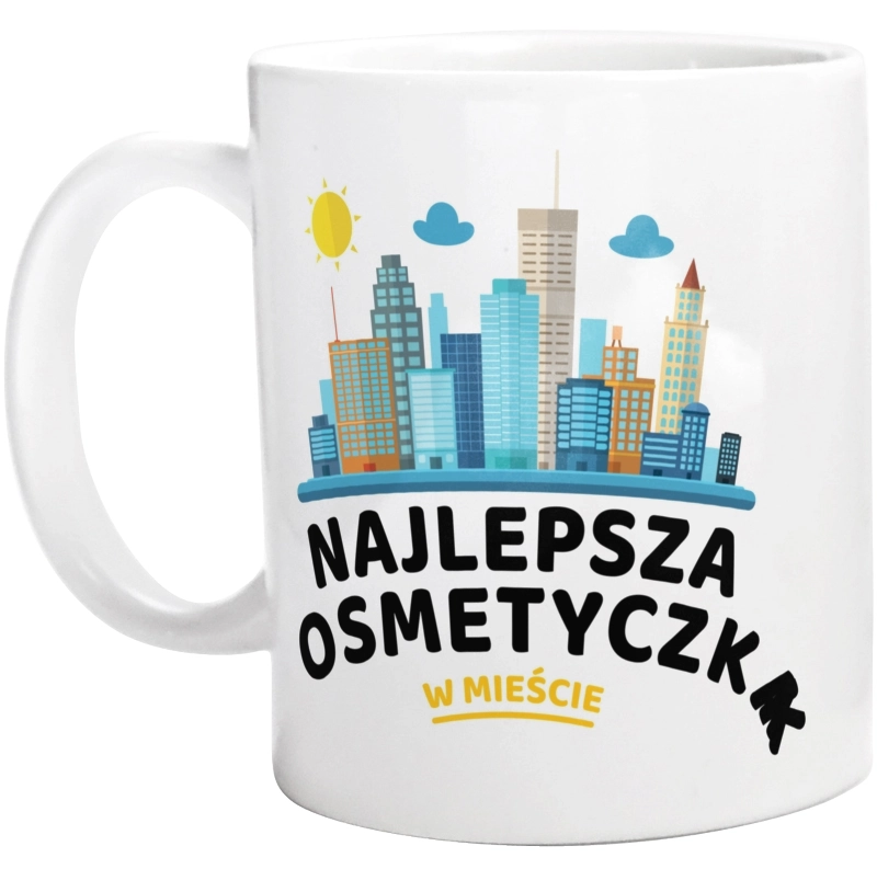 Najlepsza Kosmetyczka W Mieście - Kubek Biały