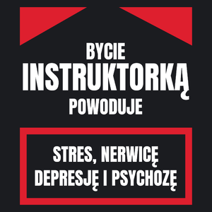 Bycie Instruktorką - Damska Koszulka Czarna