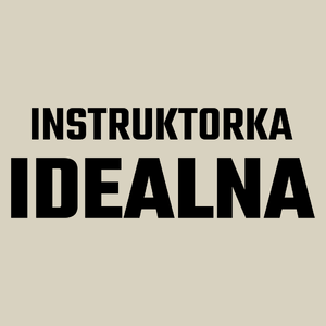 Instruktorka Idealna - Torba Na Zakupy Natural