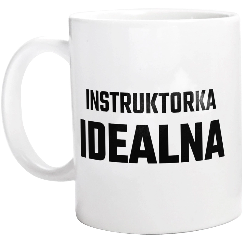 Instruktorka Idealna - Kubek Biały