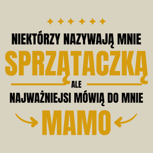 Mama Sprzątaczka - Torba Na Zakupy Natural