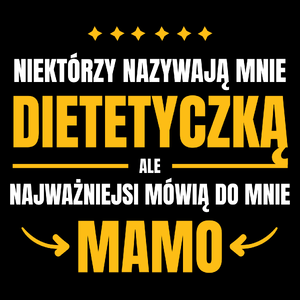 Mama Dietetyczka - Torba Na Zakupy Czarna