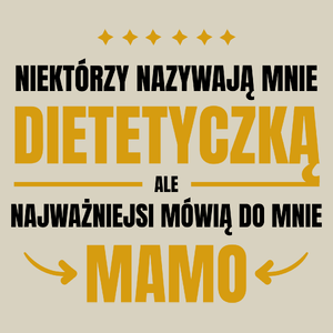 Mama Dietetyczka - Torba Na Zakupy Natural