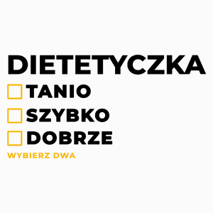 szybko tanio dobrze dietetyczka - Poduszka Biała