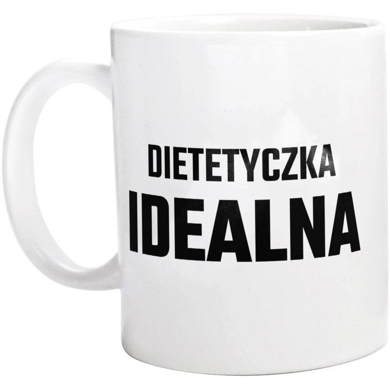 Dietetyczka Idealna - Kubek Biały