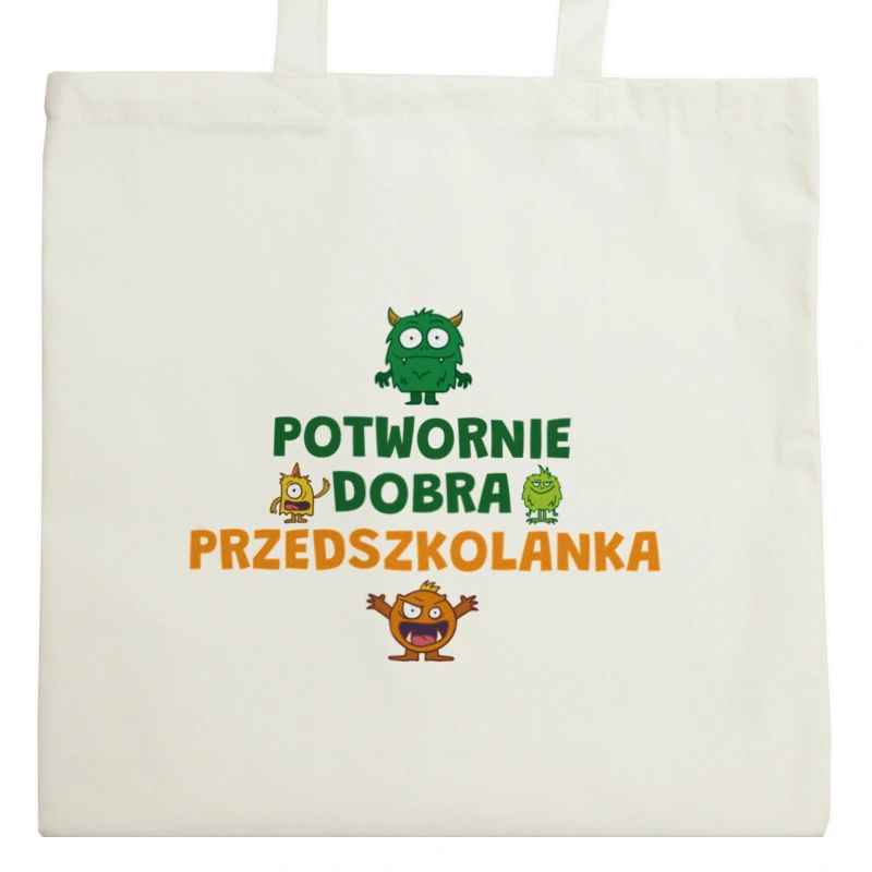 Potwornie Dobra Przedszkolanka - Torba Na Zakupy Natural