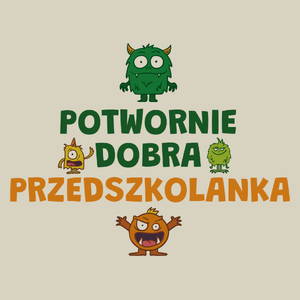 Potwornie Dobra Przedszkolanka - Torba Na Zakupy Natural