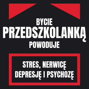 Bycie Przedszkolanką - Damska Koszulka Czarna