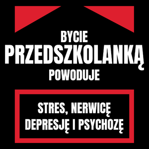 Bycie Przedszkolanką - Torba Na Zakupy Czarna