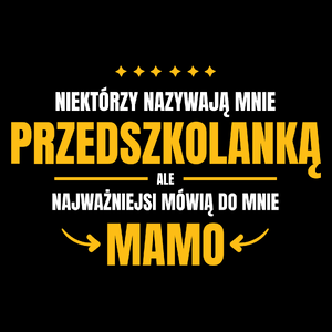 Mama Przedszkolanka - Torba Na Zakupy Czarna