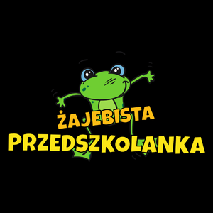 Żajebista przedszkolanka - Torba Na Zakupy Czarna