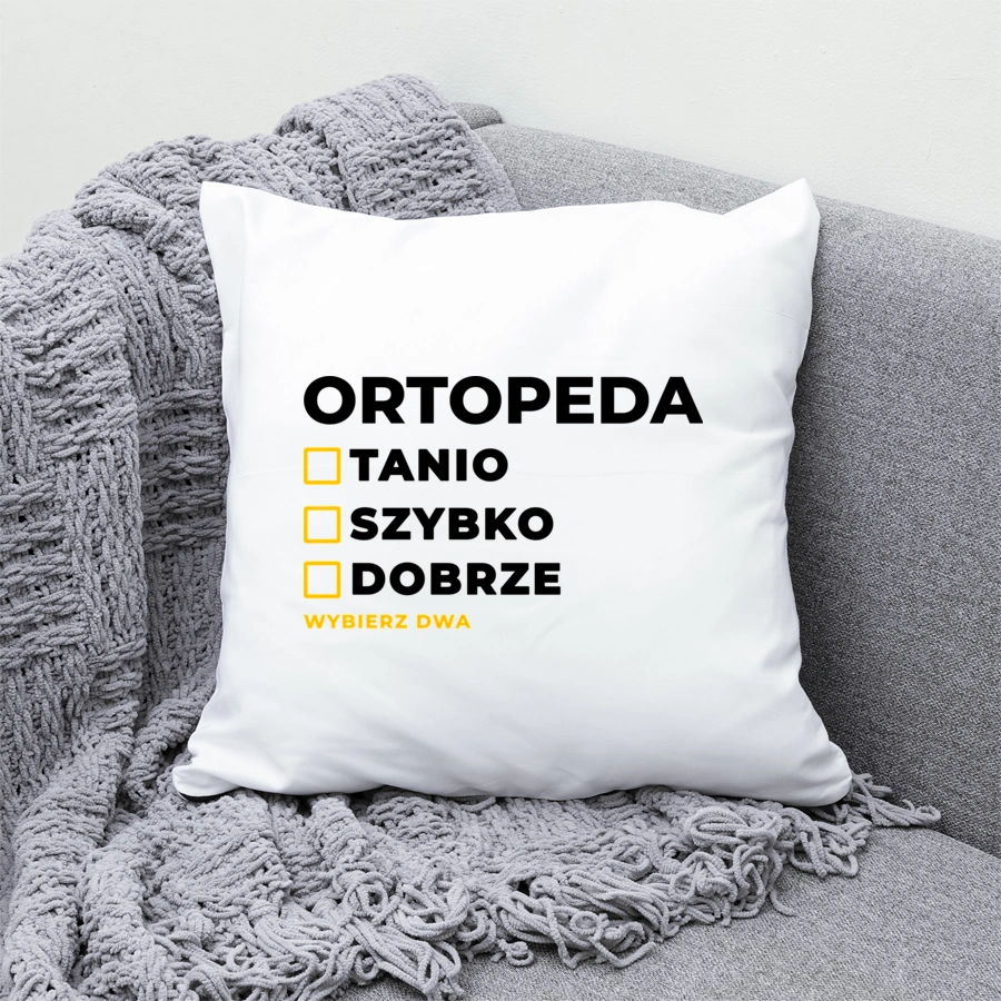 Szybko Tanio Dobrze Ortopeda - Poduszka Biała