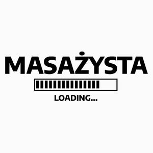 Masażysta Loading - Poduszka Biała