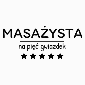 Masażysta Na 5 Gwiazdek - Poduszka Biała