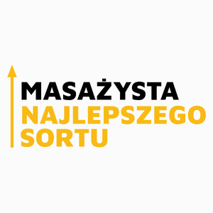 Masażysta Najlepszego Sortu - Poduszka Biała