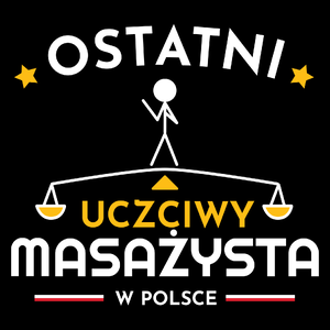 Ostatni uczciwy masażysta w polsce - Torba Na Zakupy Czarna