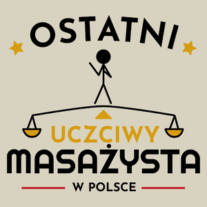 Ostatni uczciwy masażysta w polsce - Torba Na Zakupy Natural