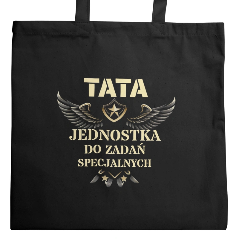 Tata Jednostka Do Zadań Specjalnych - Torba Na Zakupy Czarna