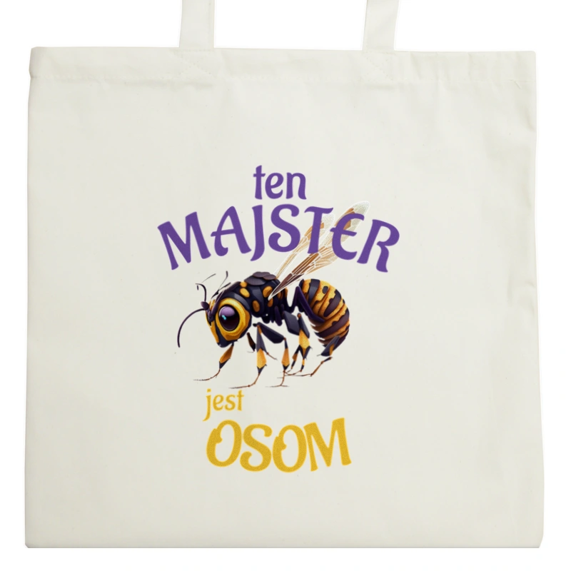 Ten Majster Jest Osom Awesome - Torba Na Zakupy Natural