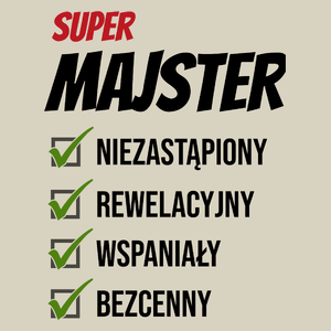 Super Majster Niezastąpiony - Torba Na Zakupy Natural