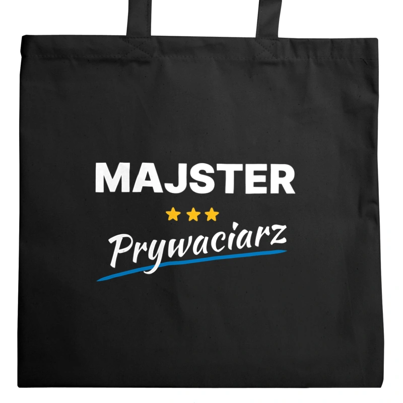 Majster Prywaciarz - Torba Na Zakupy Czarna