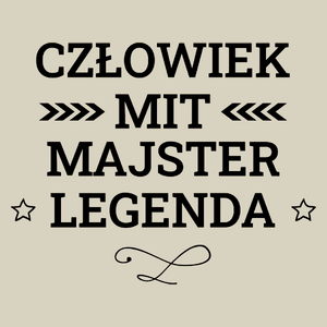 Majster Mit Legenda Człowiek - Torba Na Zakupy Natural