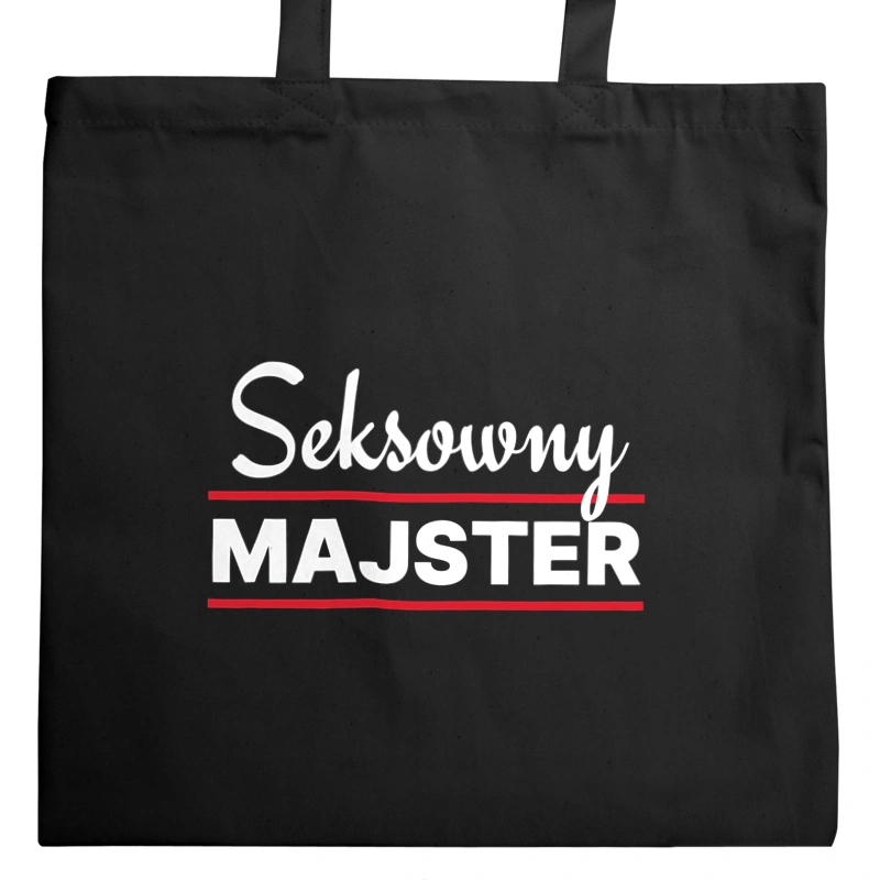 Seksowny Majster - Torba Na Zakupy Czarna