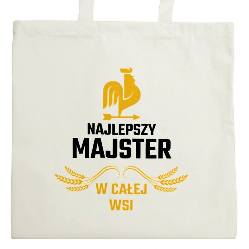 Najlepszy majster w całej wsi - Torba Na Zakupy Natural